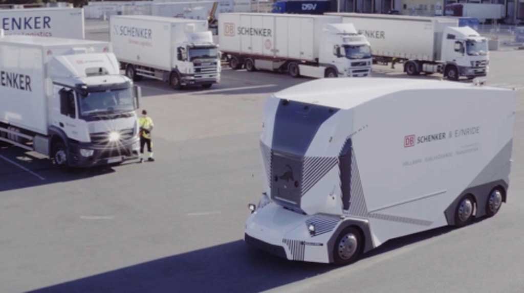 DB Schenker presenta el primer camión eléctrico autónomo