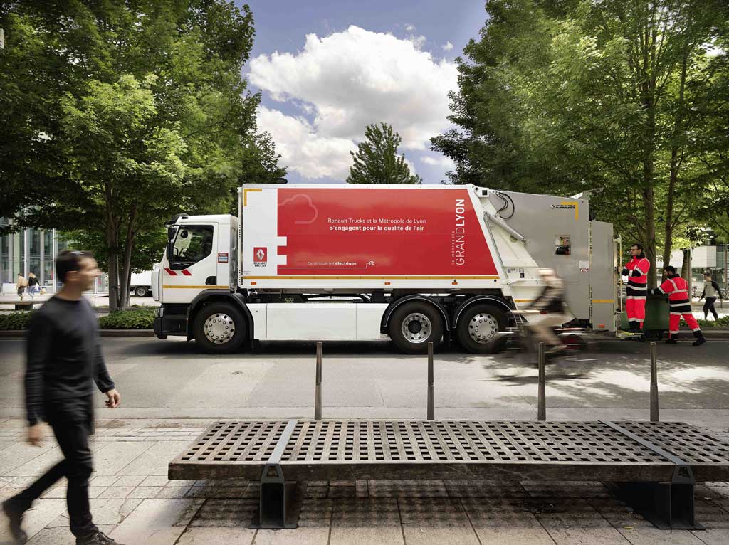 Lyon ya cuenta con un Renault Trucks D Wide Z.E.