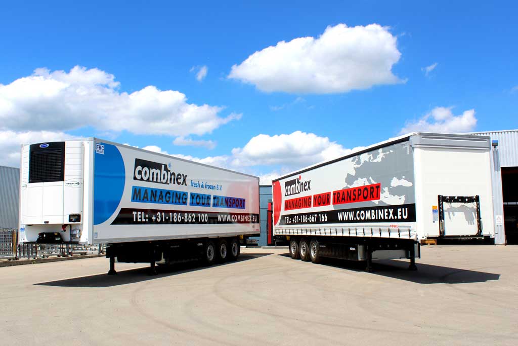 Combinex apuesta por los semirremolque de Kögel