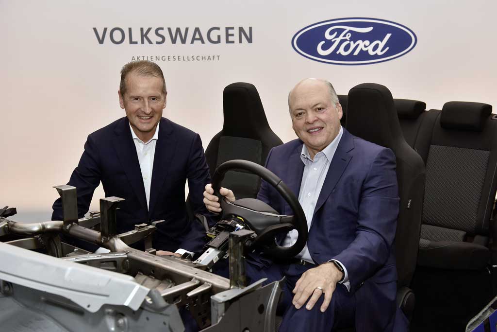 Ford y Volkswagen promueven la conducción autónoma Ford y Volkswagen promueven la conducción autónoma