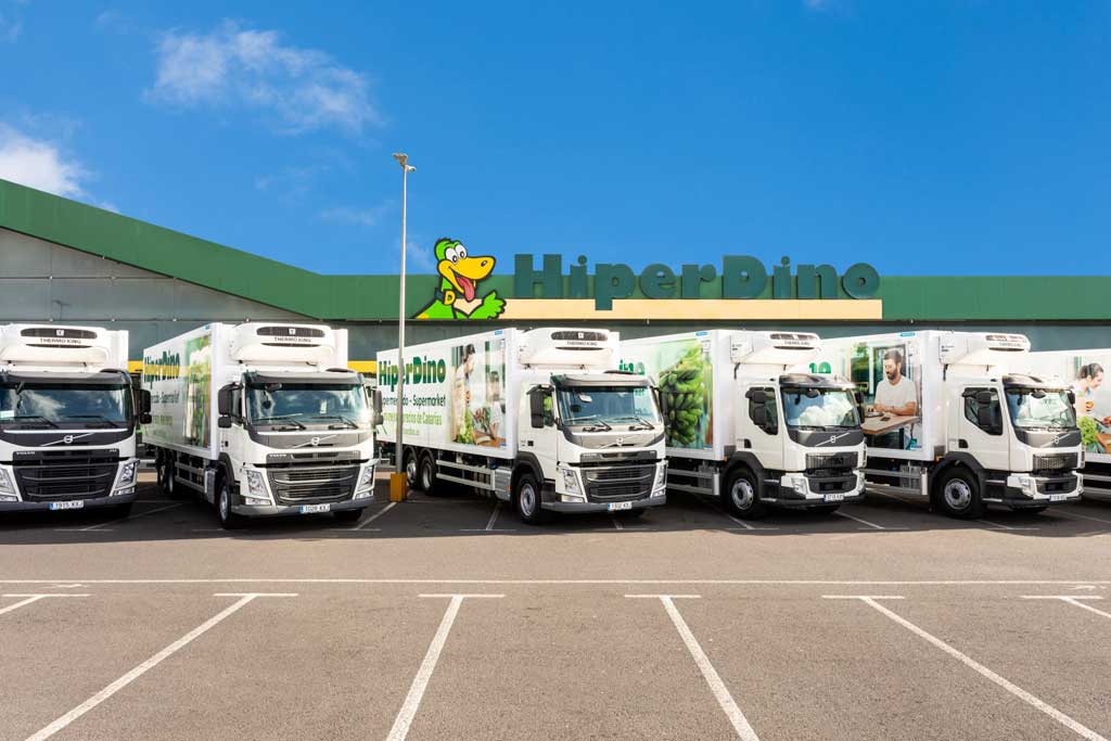 Dinosol renueva su flota de camiones con Volvo Trucks