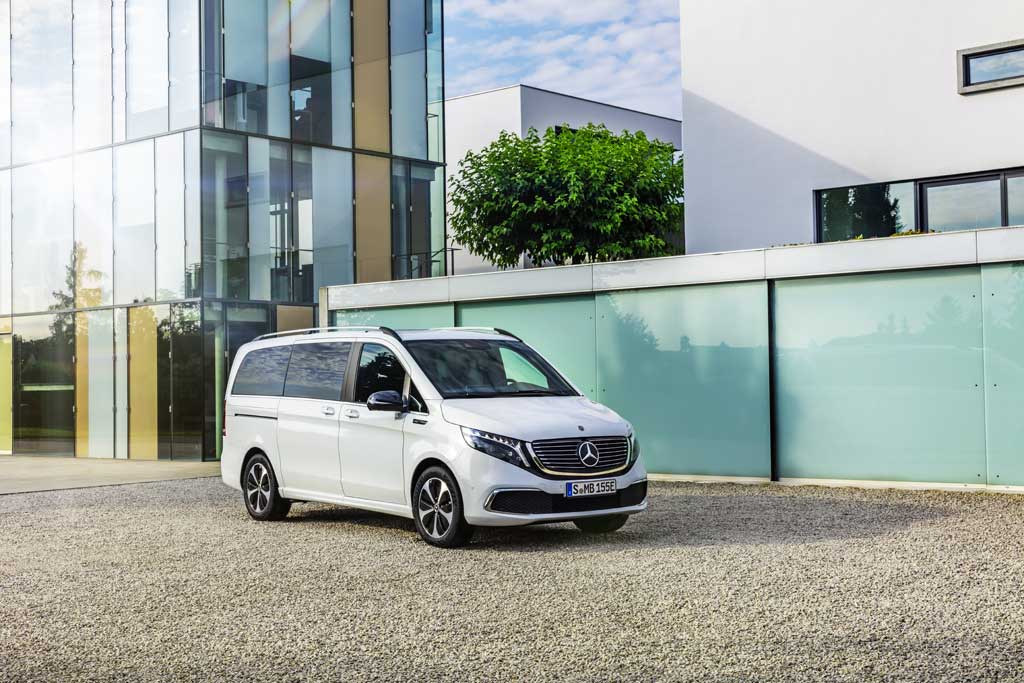 Mercedes presenta el EQV, su primer gran monovolumen 100% eléctrico