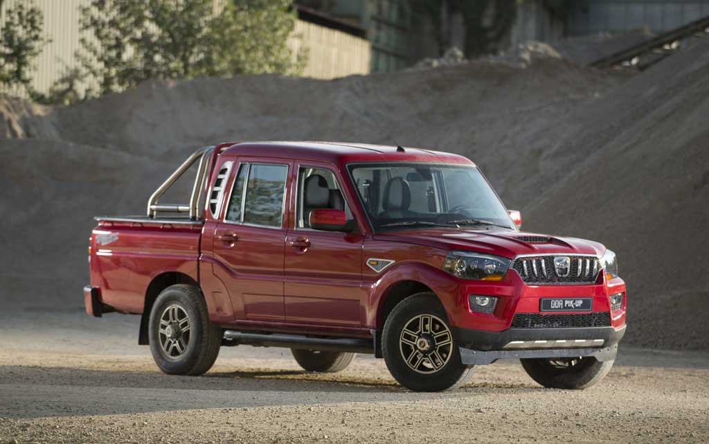 Mahindra presenta el GOA Pik-Up Plus, preparado para cualquier terreno