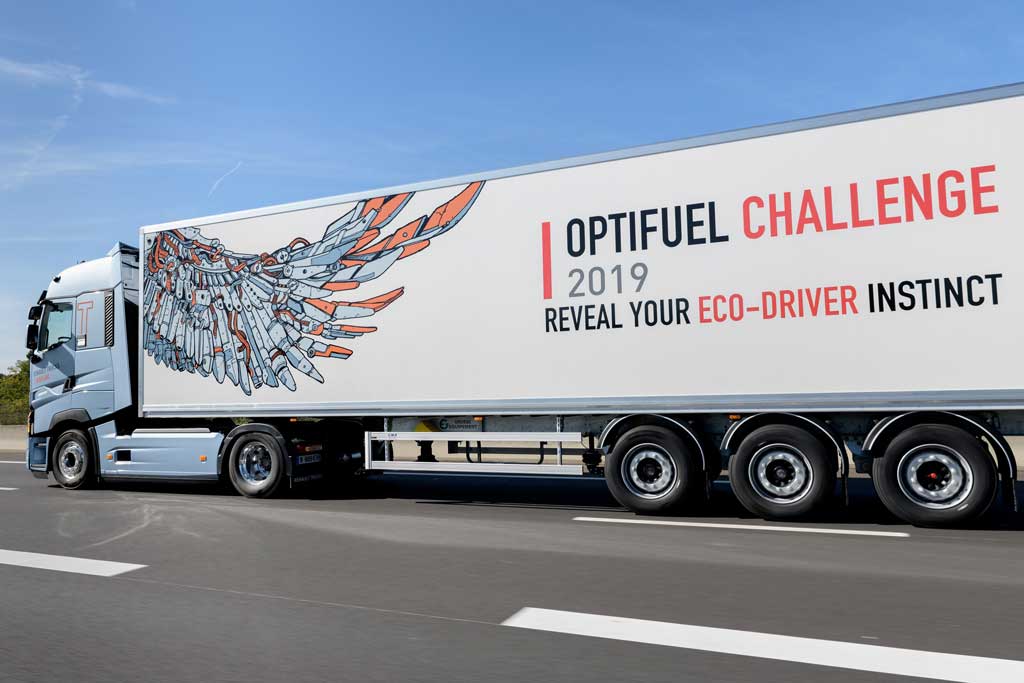 Renault Trucks celebra la final del Optifuel Challenge en Lyon
