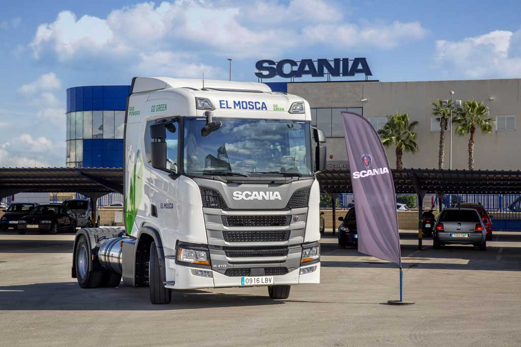 El Mosca incorpora tres Scania de GNL a su flota El Mosca incorpora tres Scania de GNL a su flota