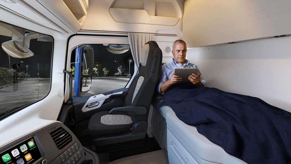 En el Ford F-Max te sentirás como en casa