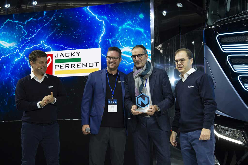 Jacky Perrenot, embajador Iveco de transporte cero emisiones Jacky Perrenot, embajador Iveco