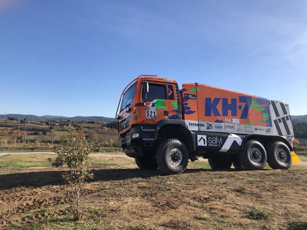 El KH-7 Epsilon Team llevará ‘El camión de los sueños’ al Dakar 2020