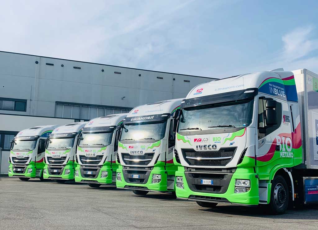 Lidl, Iveco, LC3 y Edison presentan vehículos pesados de biometano