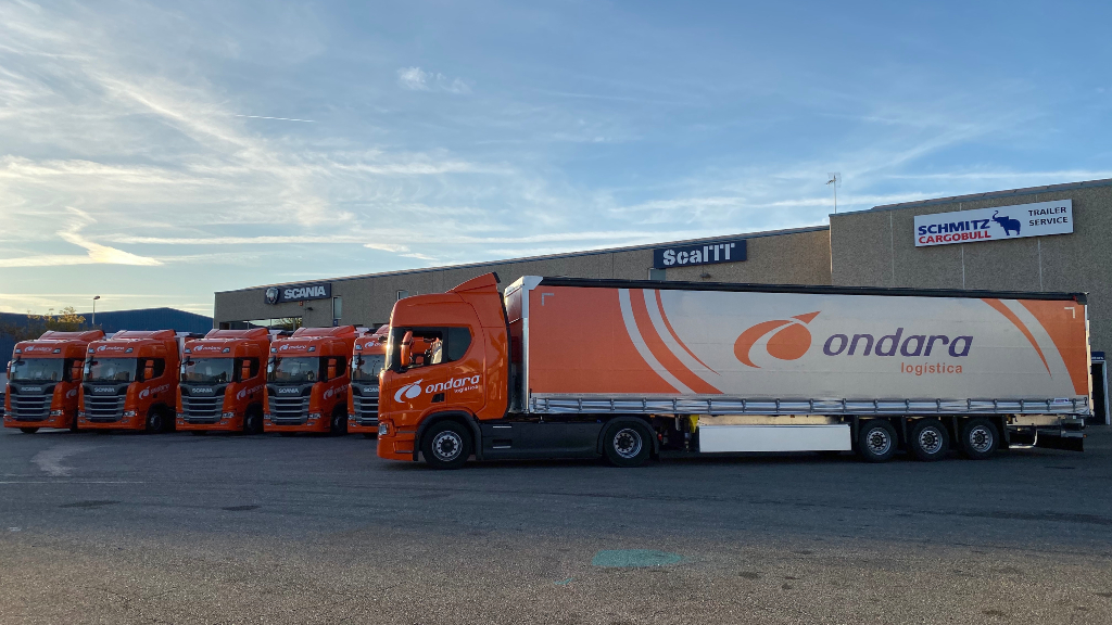 Ondara Logística amplía su flota con 8 tractoras Scania