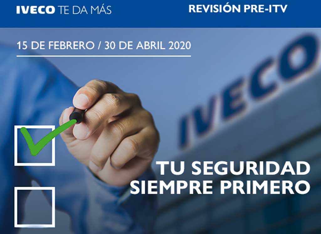 Iveco lanza nuevas promociones de revisión Pre-ITV