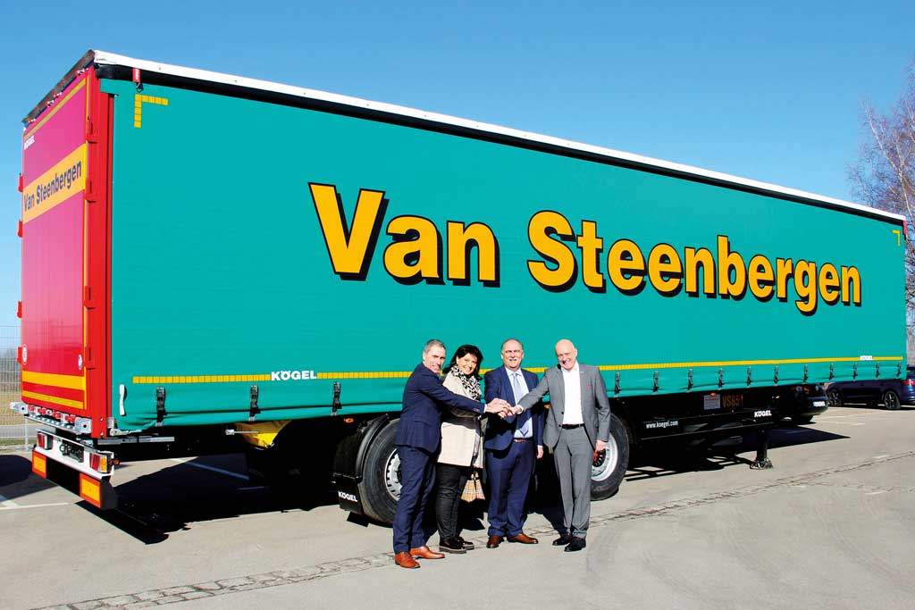 Van Steenbergen Transport se hace con 100 Kögel Cargo Coil Van Steenbergen Transport se hace con 100 Kögel Cargo Coil