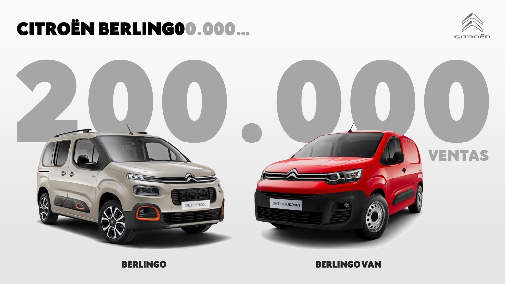 Citroën Berlingo supera las 20.000 ventas