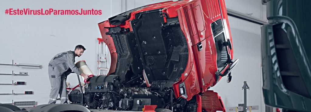 La red de talleres y asistencia de MAN en España mantiene el servicio