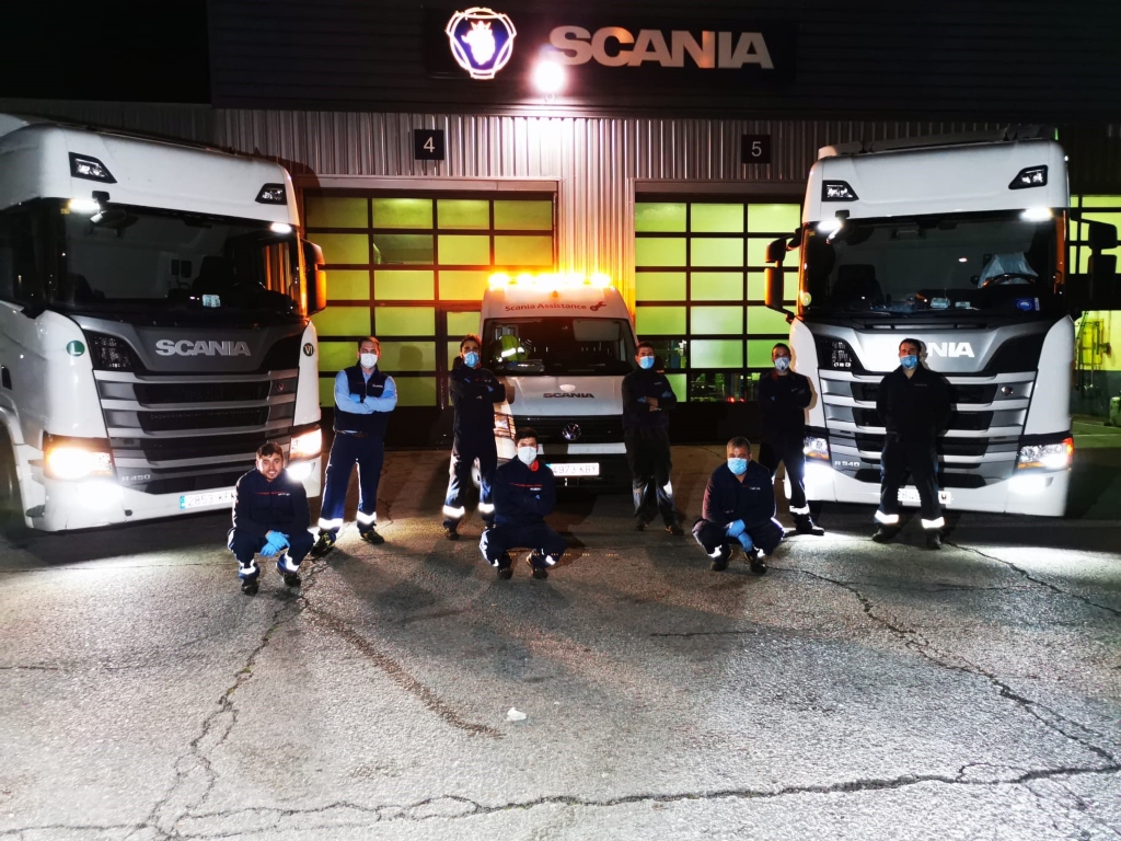 Scania sigue atendiendo al transporte