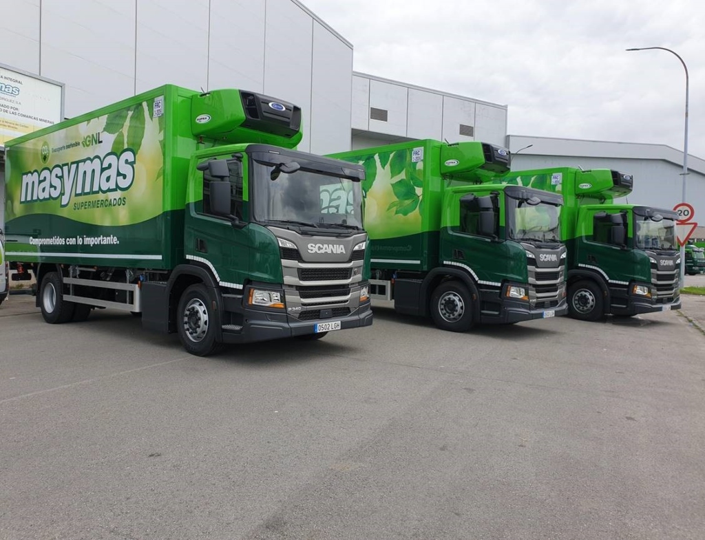 Hijos de Luis Rodríguez incorpora Nuevos vehículos GNL de Scania