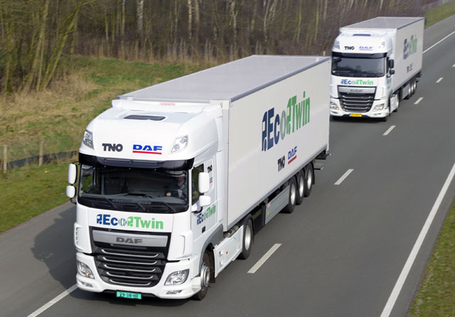 Éxito del proyecto de conducción autónoma EcoTwin de DAF