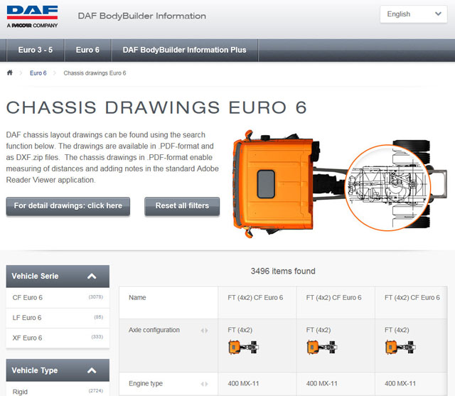 DAF renueva completamente su web dedicada al sector carrocero