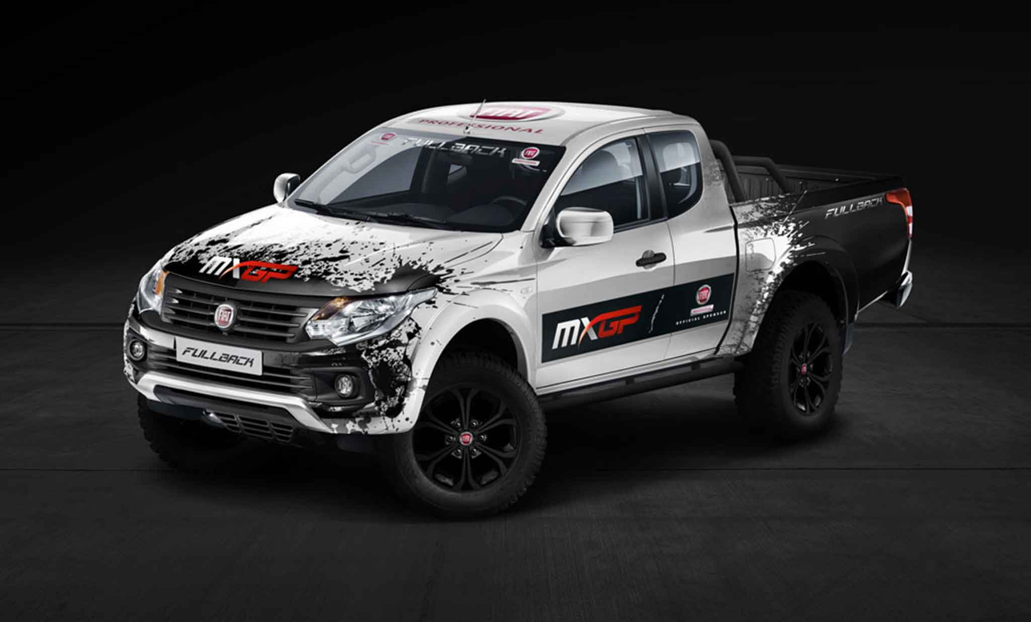Fiat Fullback Professional, vehículo oficial en el MxGP 2016