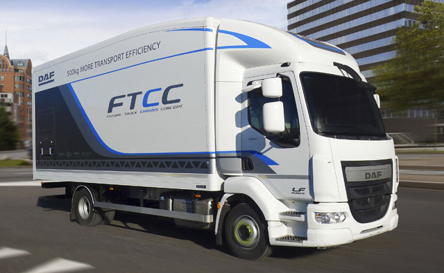 DAF presenta el Future Truck Chassis Concept
