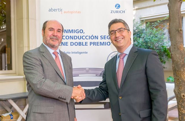 Abertis y Zurich Seguros se unen para promover el uso de las autopistas de peaje