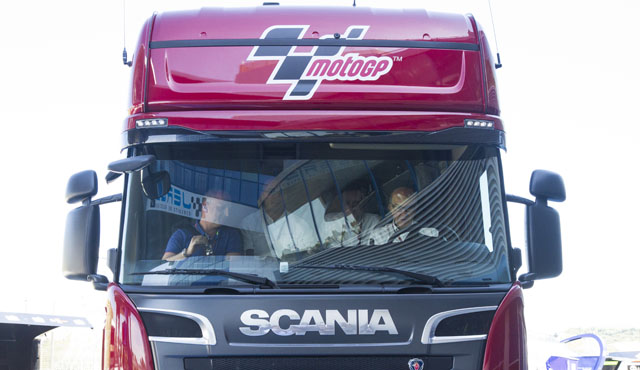 Scania se une al Campeonato del Mundo de MotoGP