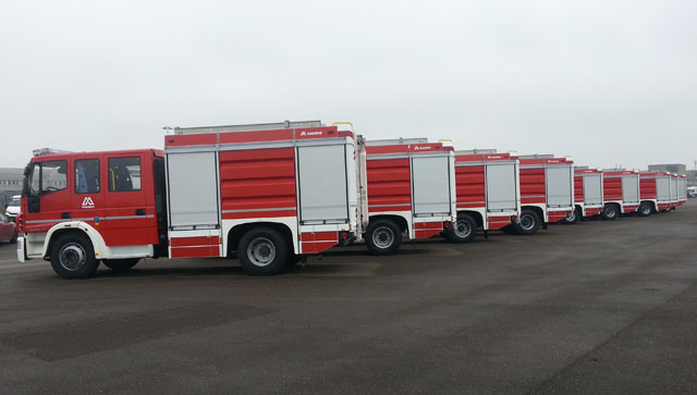 Chile se refuerza contra el fuego con 150 Magirus