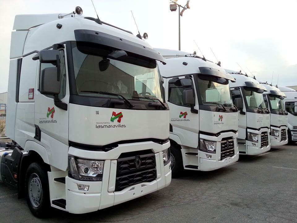 Transportes Las Maravillas amplía su flota con Renault Trucks