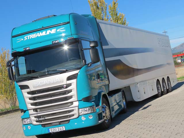 Prueba consumo Scania R 490 Streamline Euro 6 Topline
