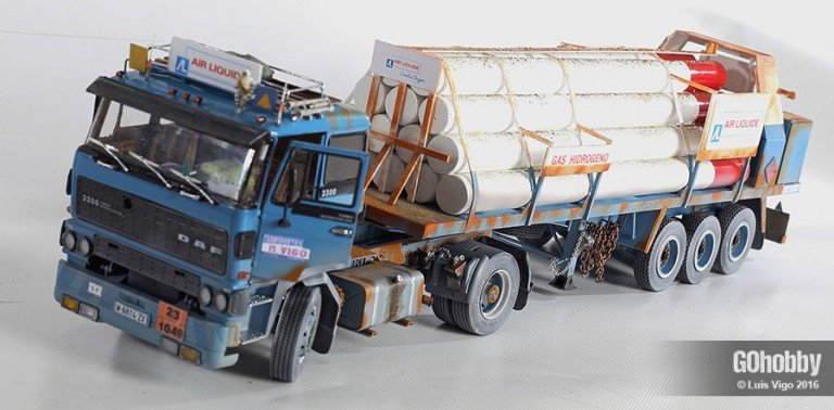 Una maqueta de dos virtuosos de las miniaturas