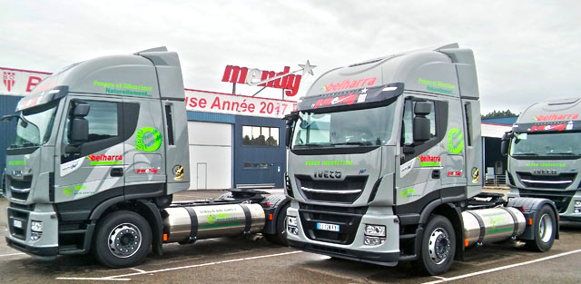 Transports P. MENDY adquiere los primeros IVECO Stralis NP con doble depósito de GNL