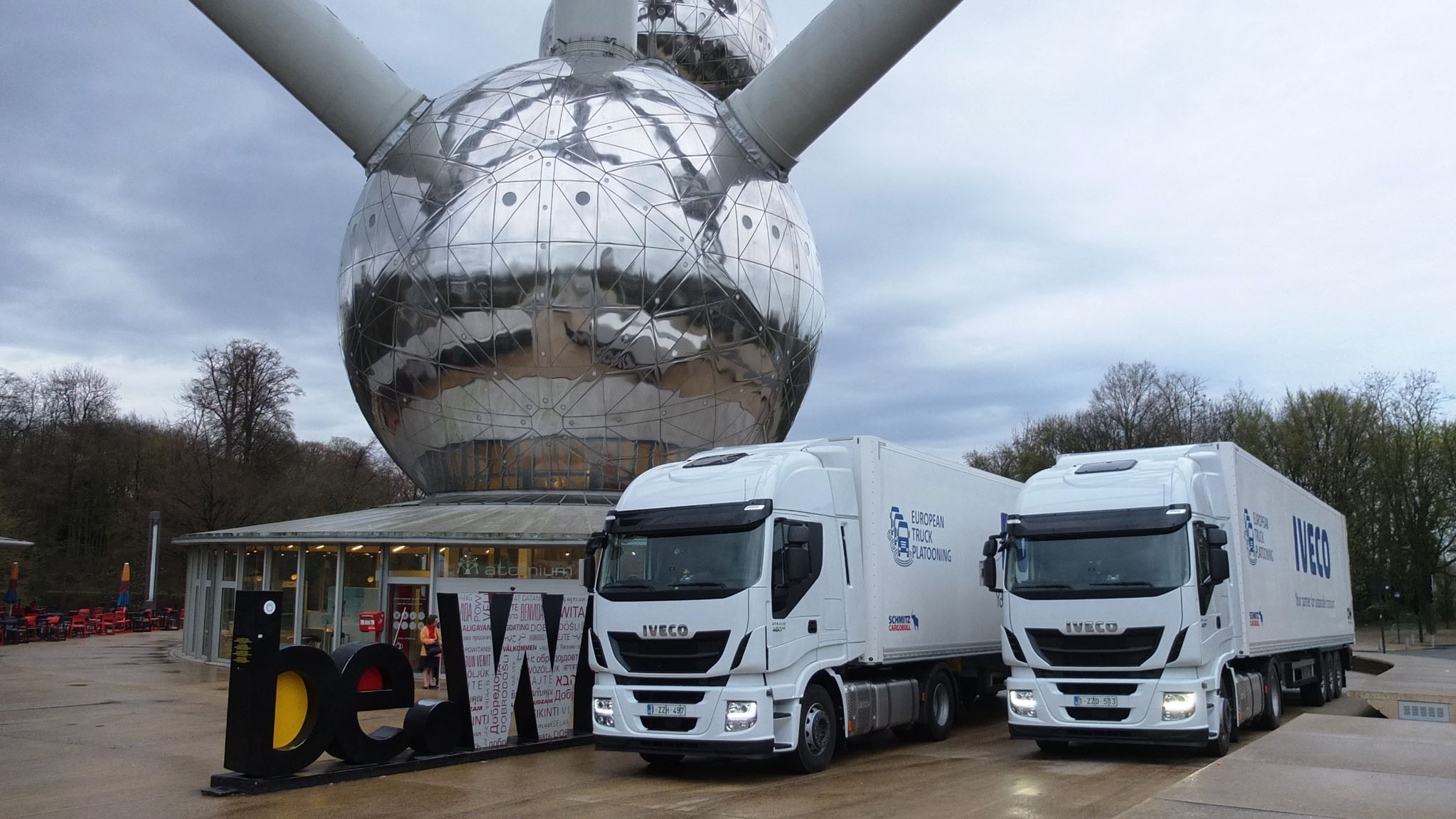 Iveco forma parte del primer Truck Platooning Challenge del mundo