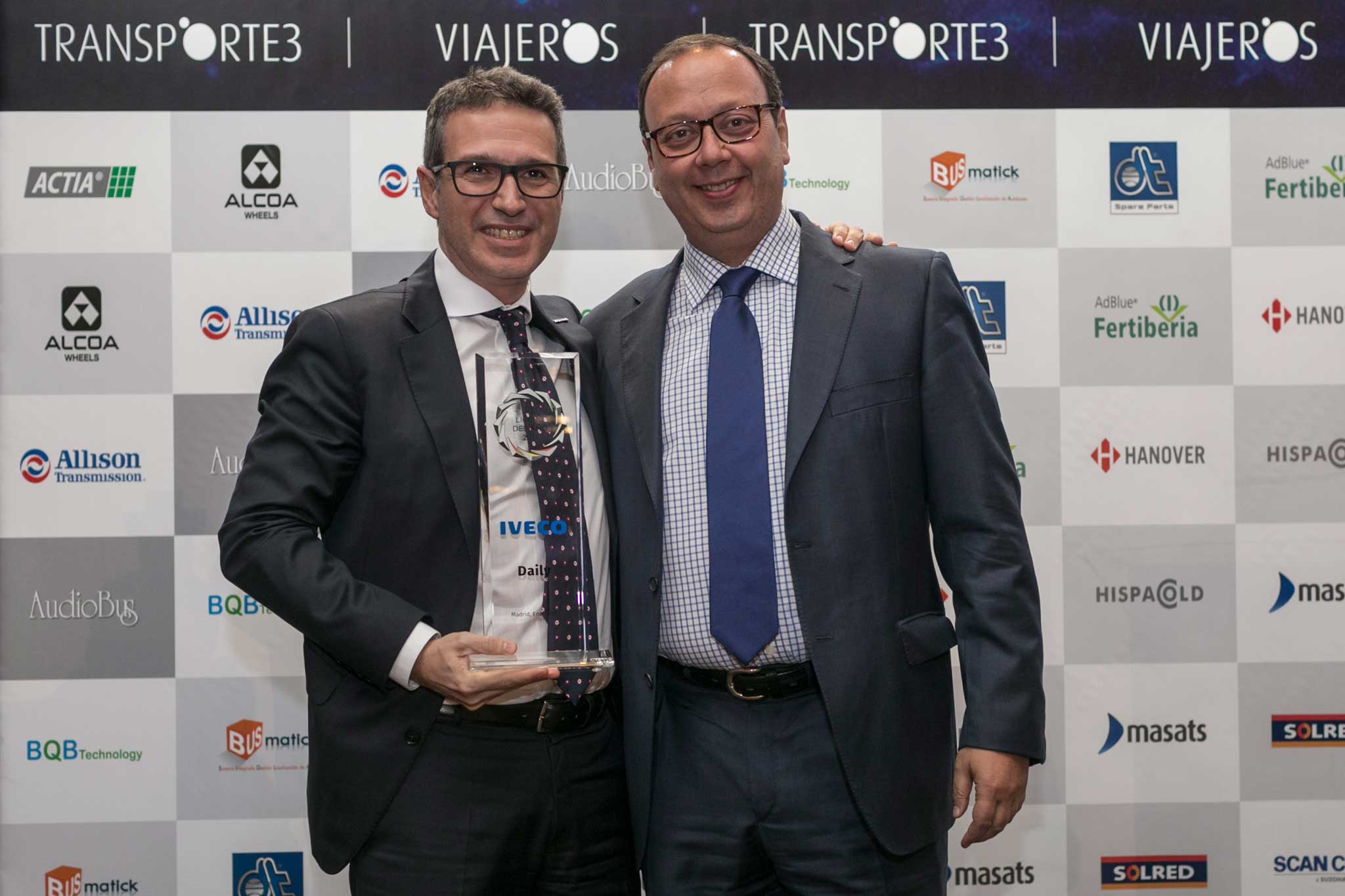 El doblete de Iveco en los Premios Nacionales del Transporte
