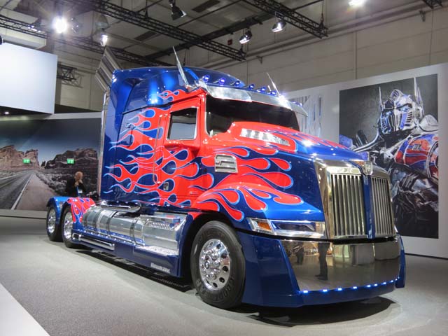 Western Star Optimus Prime Truck