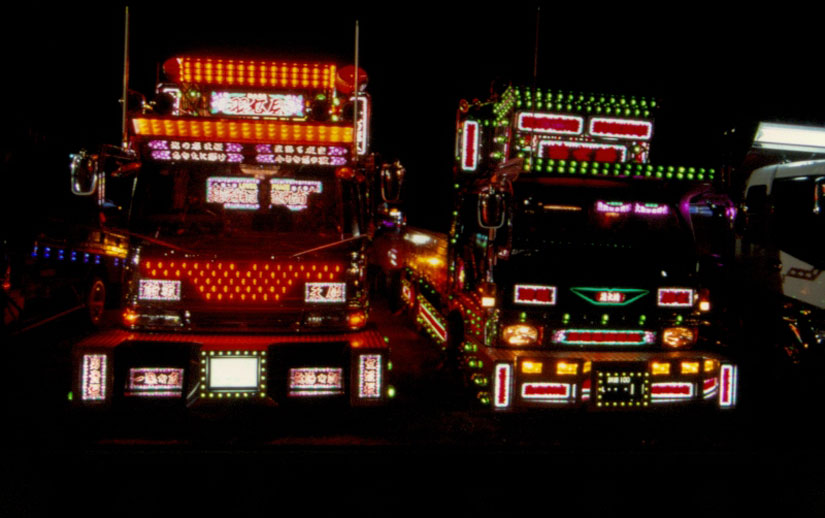 Tuning Los camiones Dekotora de Japón