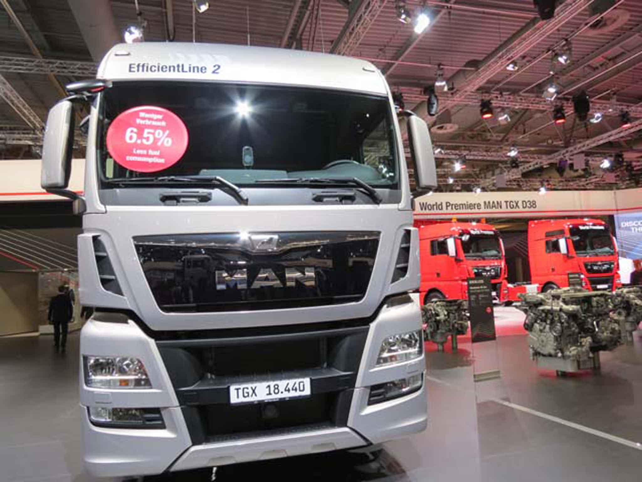 MAN TGX EfficientLine 2, ahorro certificado