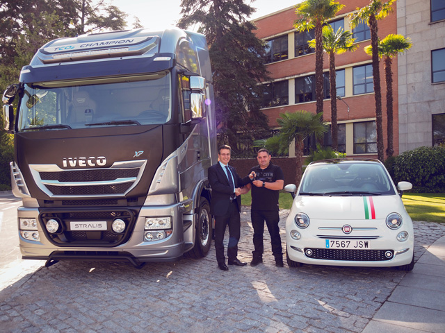 El ganador del Desafío TCO de Iveco ya tiene su Fiat 500