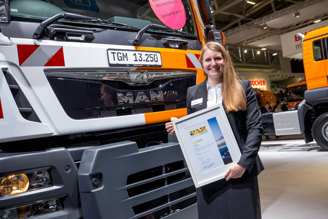Premio VAK para el camión municipal multiuso de MAN