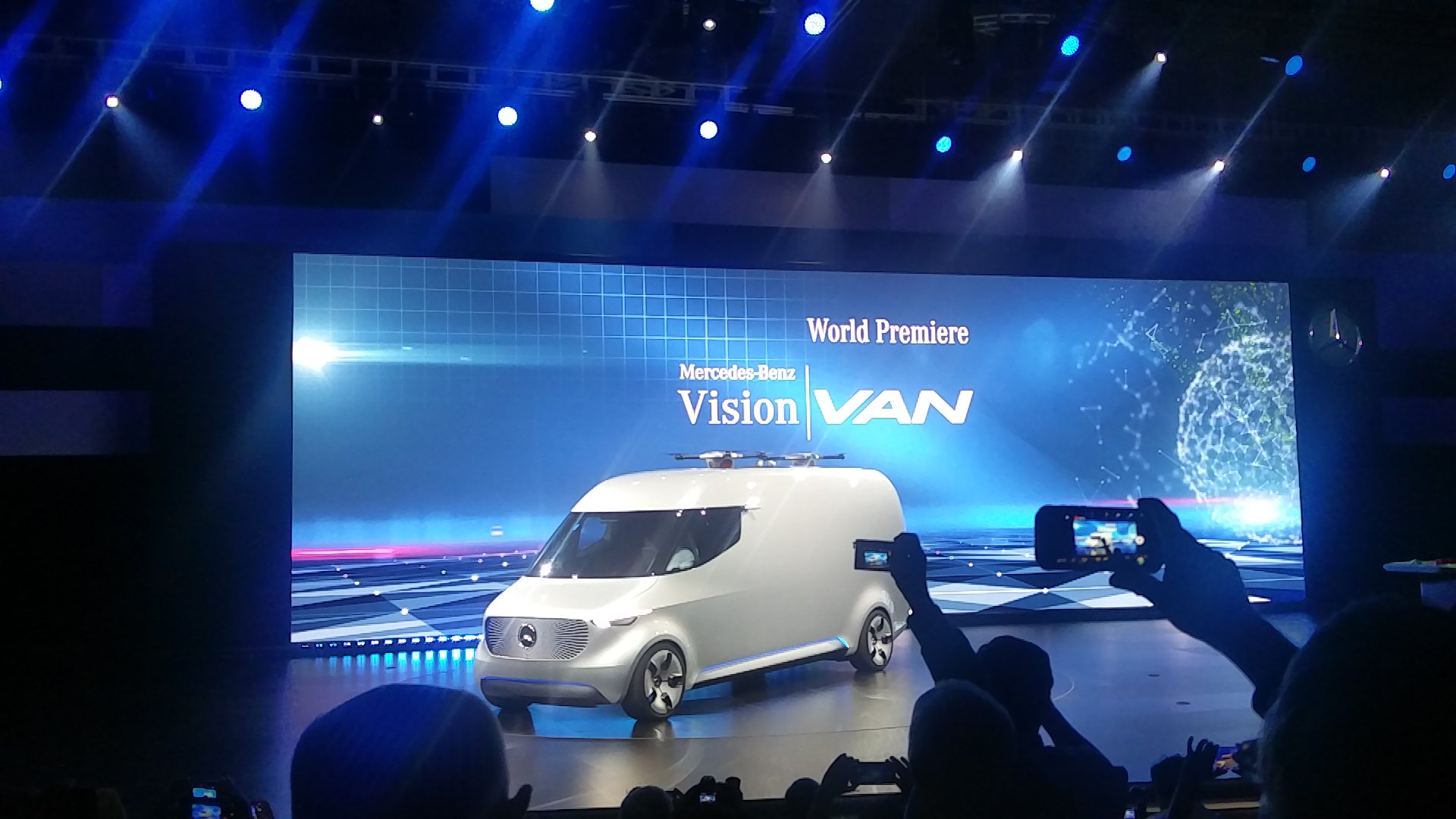 Mercedes-Benz Vision VAN, el futuro del reparto urbano