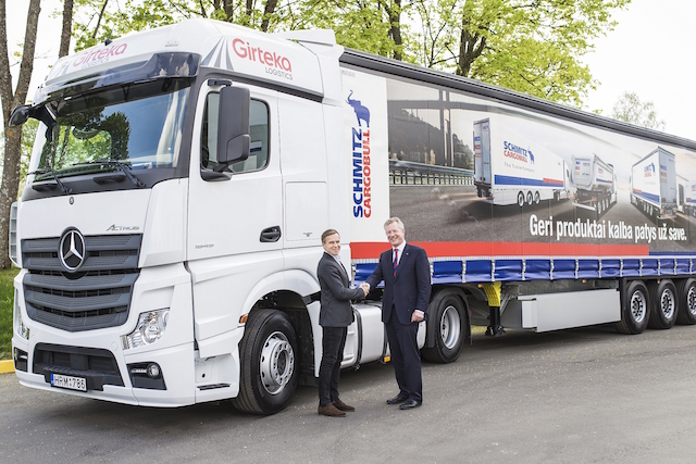 Girteka Logistics adquiere 540 remolques de Schmitz Cargobull