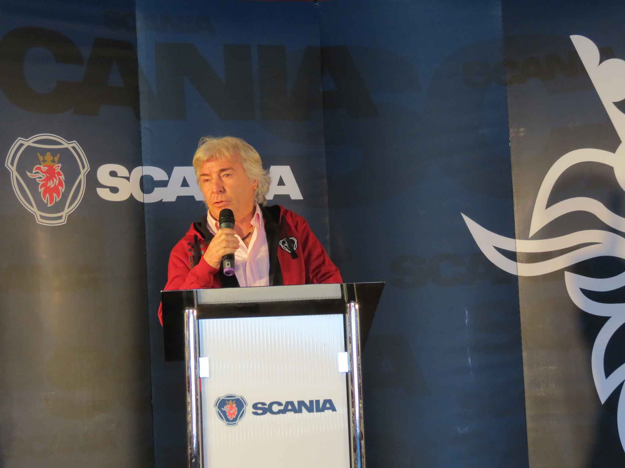 Ángel Nieto apadrina el Bosque Scania