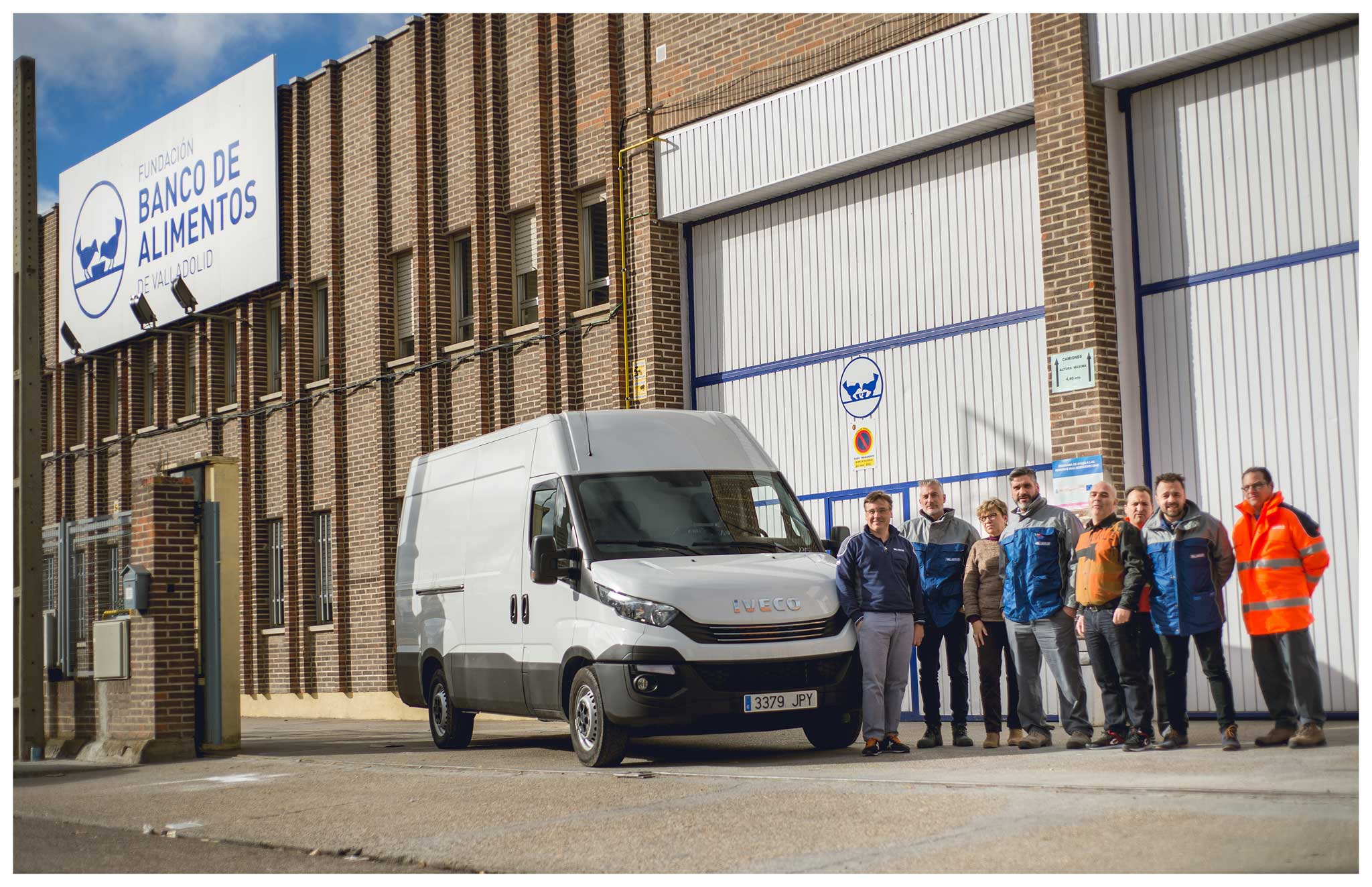 La planta Iveco recauda 3.000 kg de alimentos