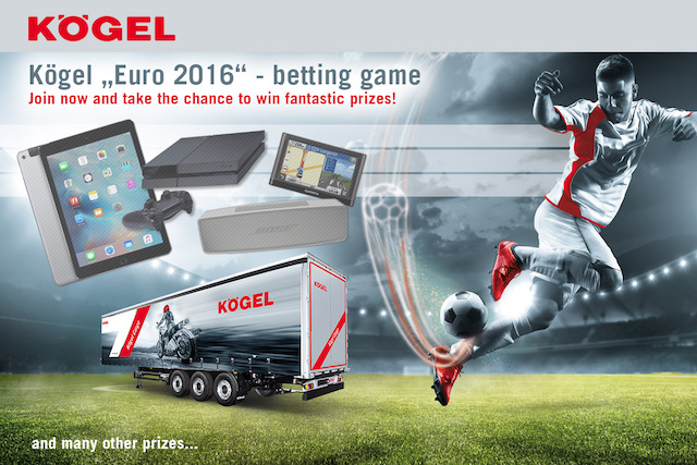 Kögel inicia una quiniela online para la Eurocopa 2016