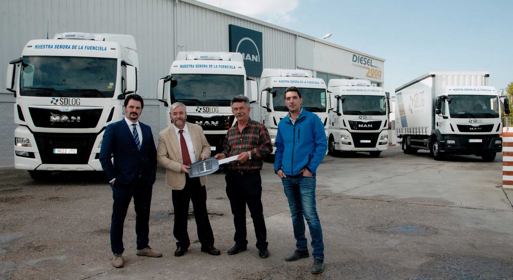 SDLog adquiere 5 unidades MAN