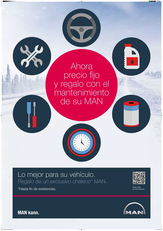 MAN listo para afrontar el invierno con descuentos