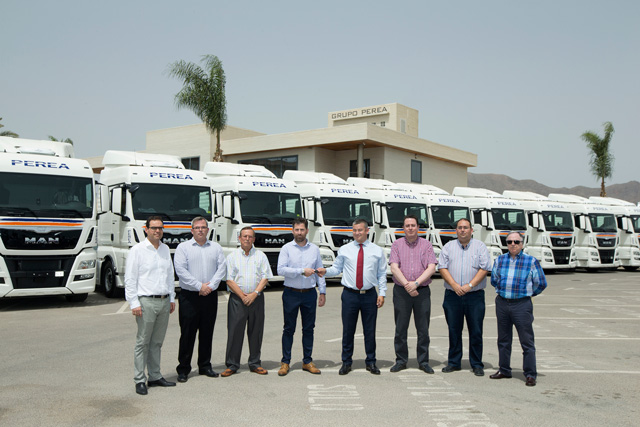 Transportes Perea adquiere 75 tractoras MAN