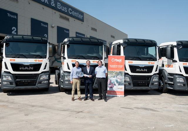 TIEL incorpora los 6 primeros MAN TGS-TS