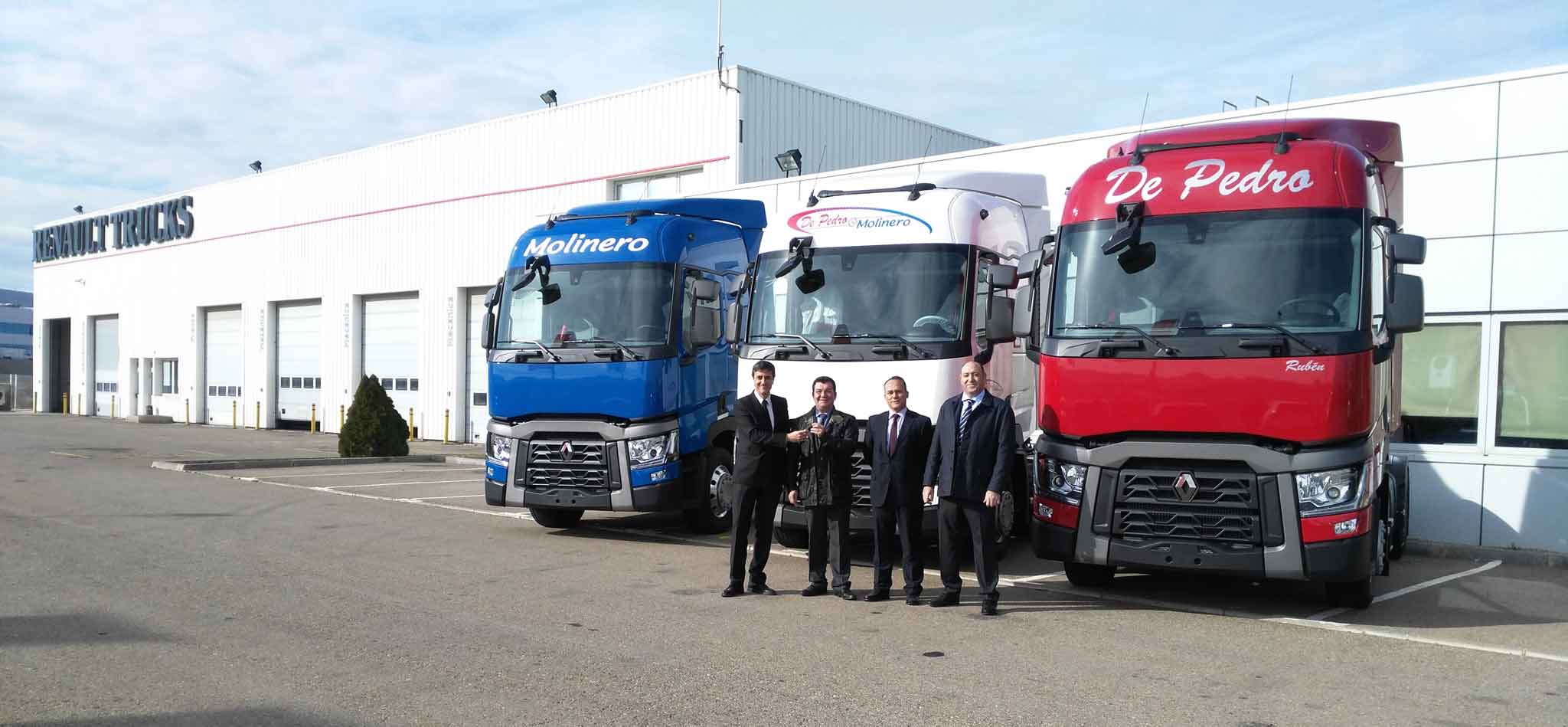 El Grupo de Pedro y Molinero añade a su flota 10 Renault Trucks T 520 Sleeper Cab