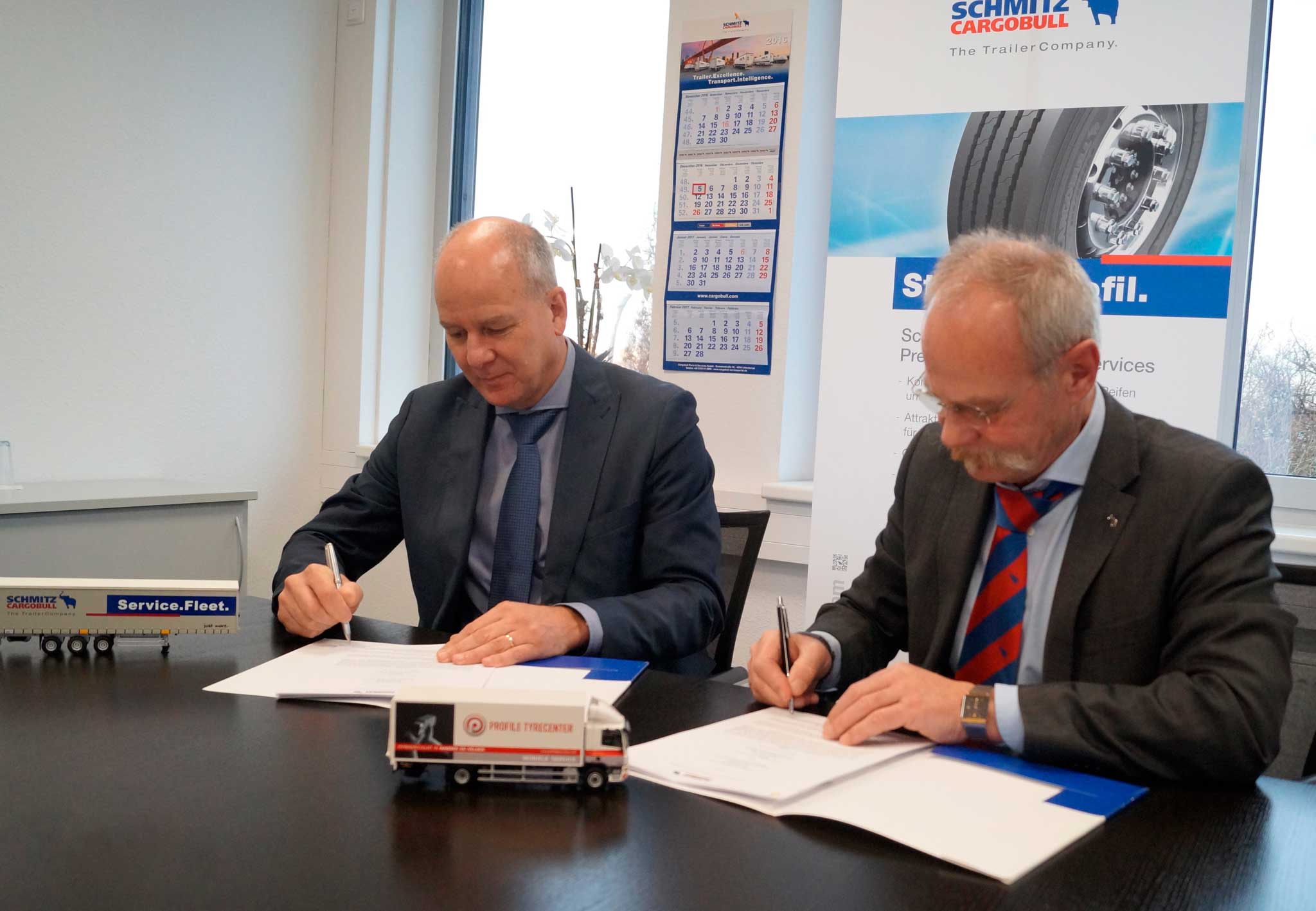 Nuevos servicio de neumáticos de Schmitz Cargobull