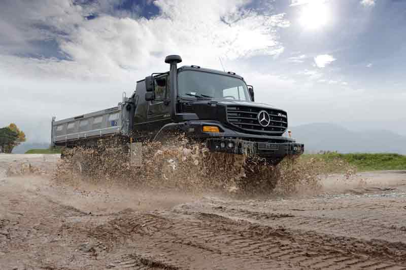 VEHÍCULOS PESADOS: Mercedes Benz Zetros de tracción integral